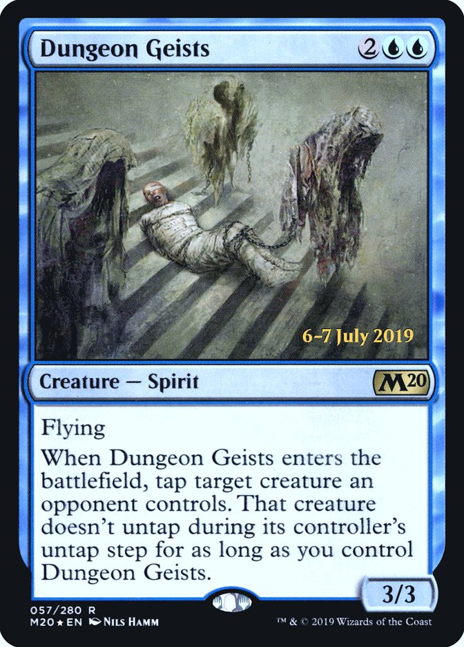 Dungeon Geists [Core Set 2020 Prerelease Promos] | Black Swamp Games