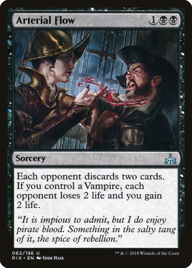 Arterial Flow [Rivals of Ixalan] | Black Swamp Games
