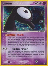 Unown (R) (R/28) [EX: Unseen Forces] | Black Swamp Games