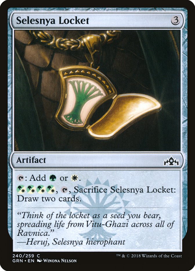 Selesnya Locket [Guilds of Ravnica] | Black Swamp Games