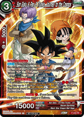 Son Goku & Pan & Trunks, Journey to the Cosmos (Z03 Dash Pack) (P-459) [Promotion Cards] | Black Swamp Games