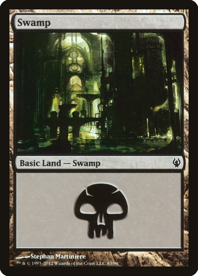 Swamp (83) [Duel Decks: Izzet vs. Golgari] | Black Swamp Games