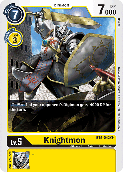 Knightmon [BT5-042] [Battle of Omni] | Black Swamp Games