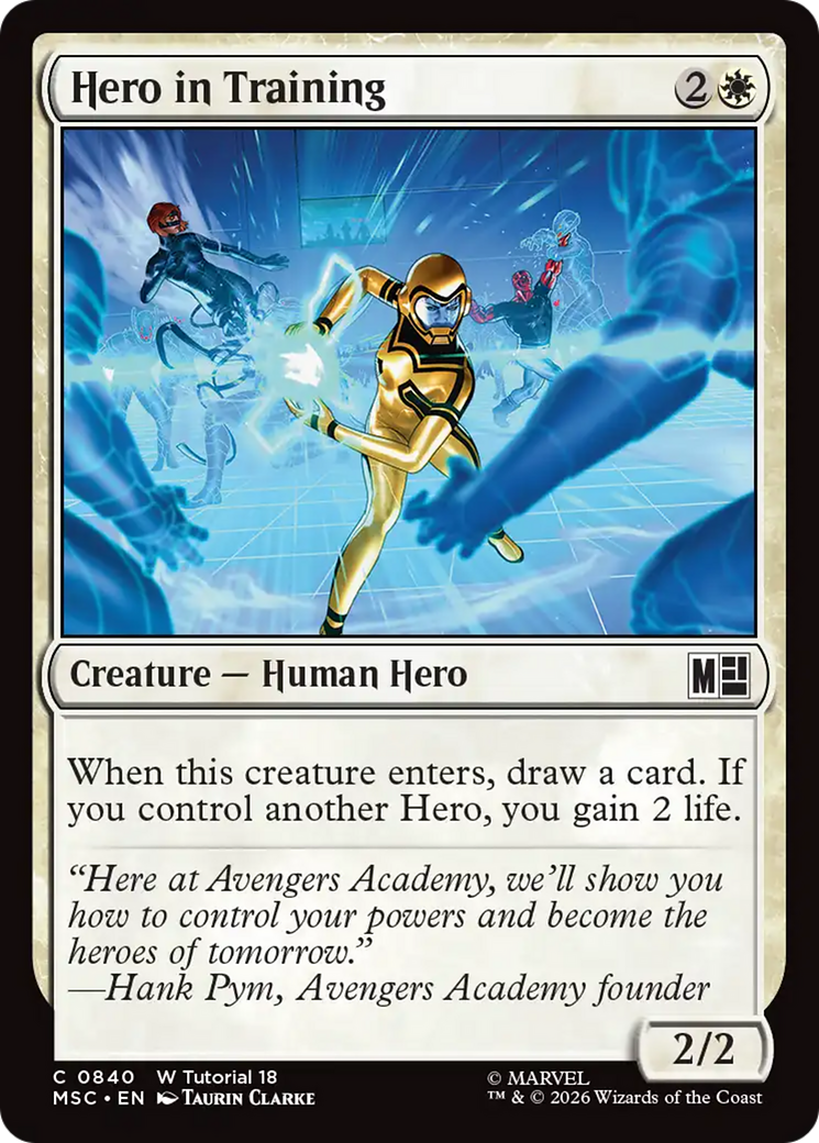 Hero in Training [Marvel Super Heroes Commander] | Black Swamp Games