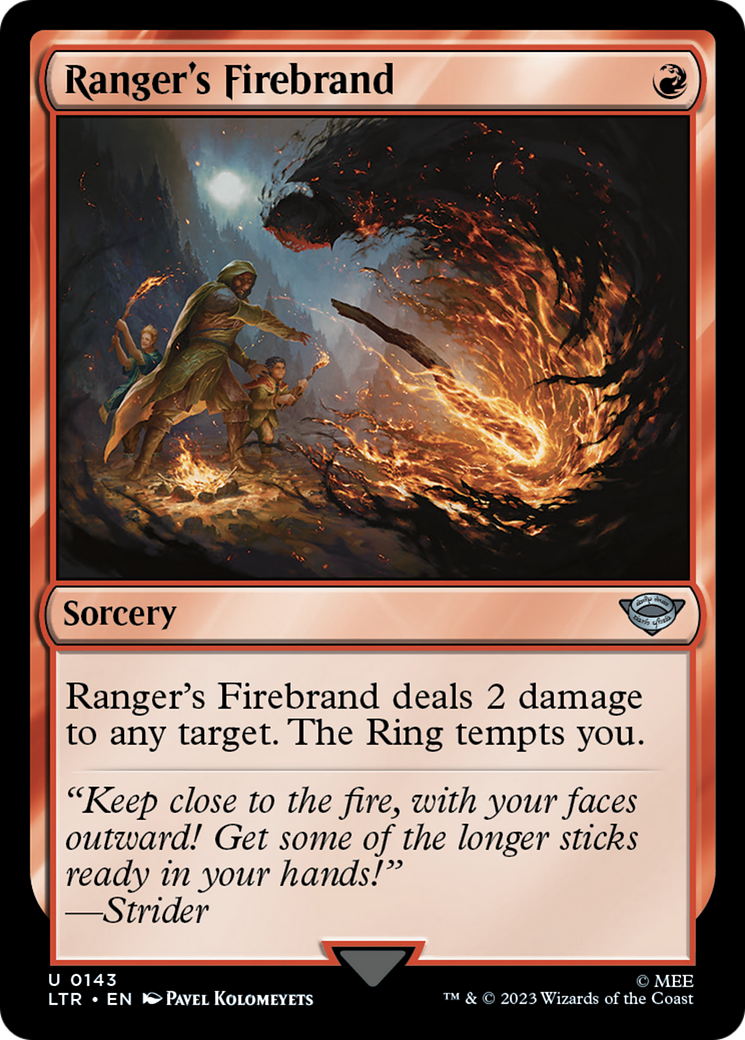 Ranger's Firebrand [The Lord of the Rings: Tales of Middle-Earth] | Black Swamp Games