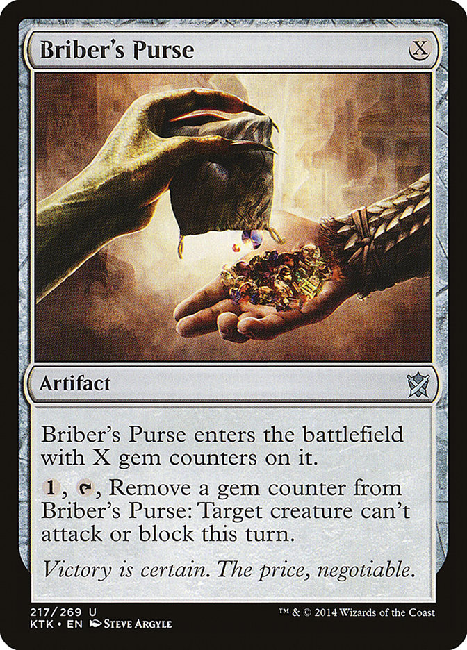 Briber's Purse [Khans of Tarkir] | Black Swamp Games