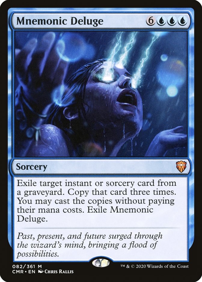 Mnemonic Deluge [Commander Legends] | Black Swamp Games