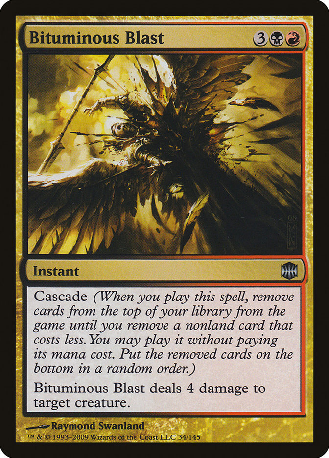 Bituminous Blast [Alara Reborn] | Black Swamp Games