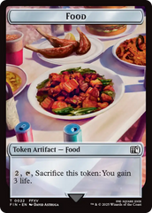 Hero (0003) // Food Double-Sided Token [FINAL FANTASY Tokens] | Black Swamp Games