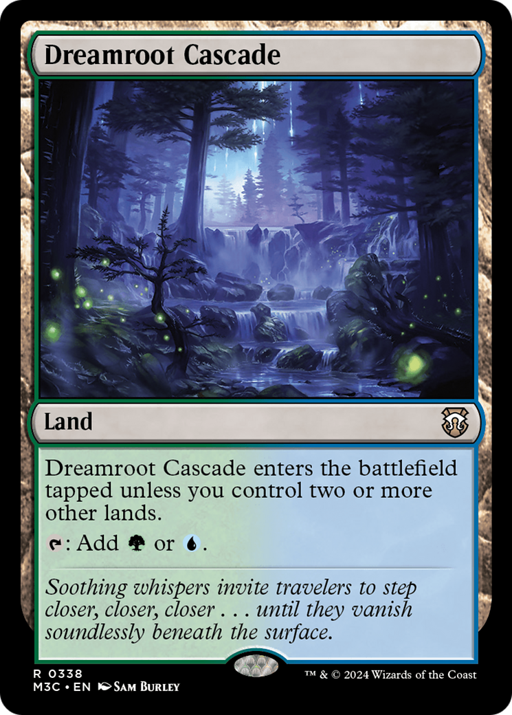 Dreamroot Cascade (Ripple Foil) [Modern Horizons 3 Commander] | Black Swamp Games