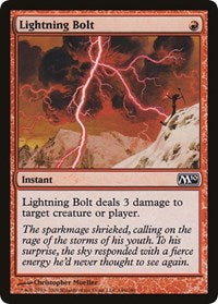 Lightning Bolt (M10) (Oversized) [Oversize Cards] | Black Swamp Games