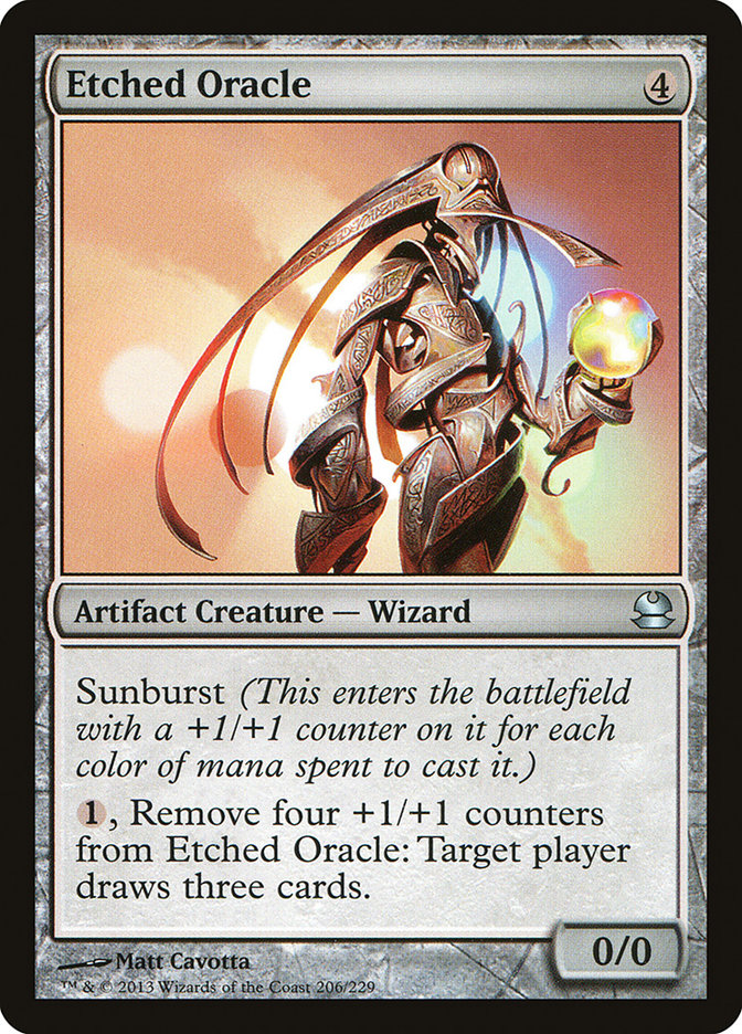 Etched Oracle [Modern Masters] | Black Swamp Games