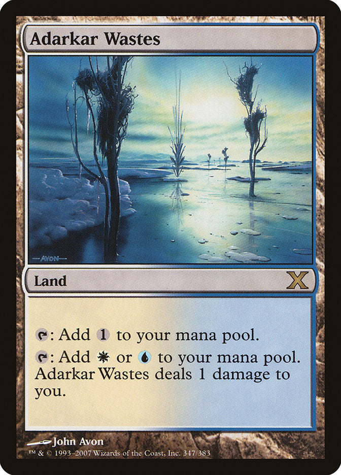 Adarkar Wastes [Tenth Edition] | Black Swamp Games
