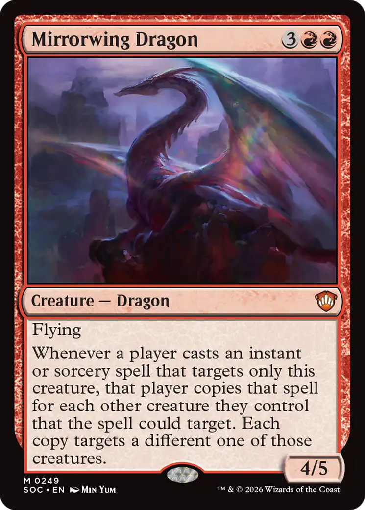 Mirrorwing Dragon [Secrets of Strixhaven Commander] | Black Swamp Games