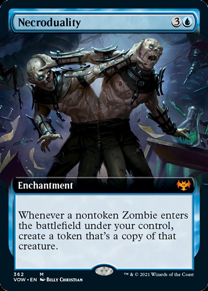 Necroduality (Extended Art) [Innistrad: Crimson Vow] | Black Swamp Games