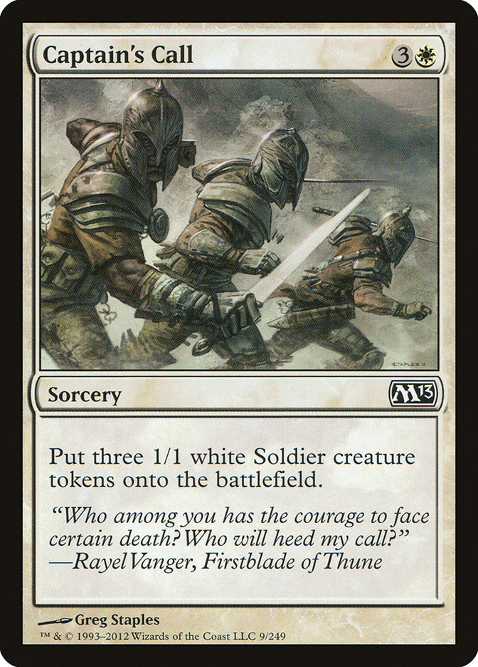 Captain's Call [Magic 2013] | Black Swamp Games