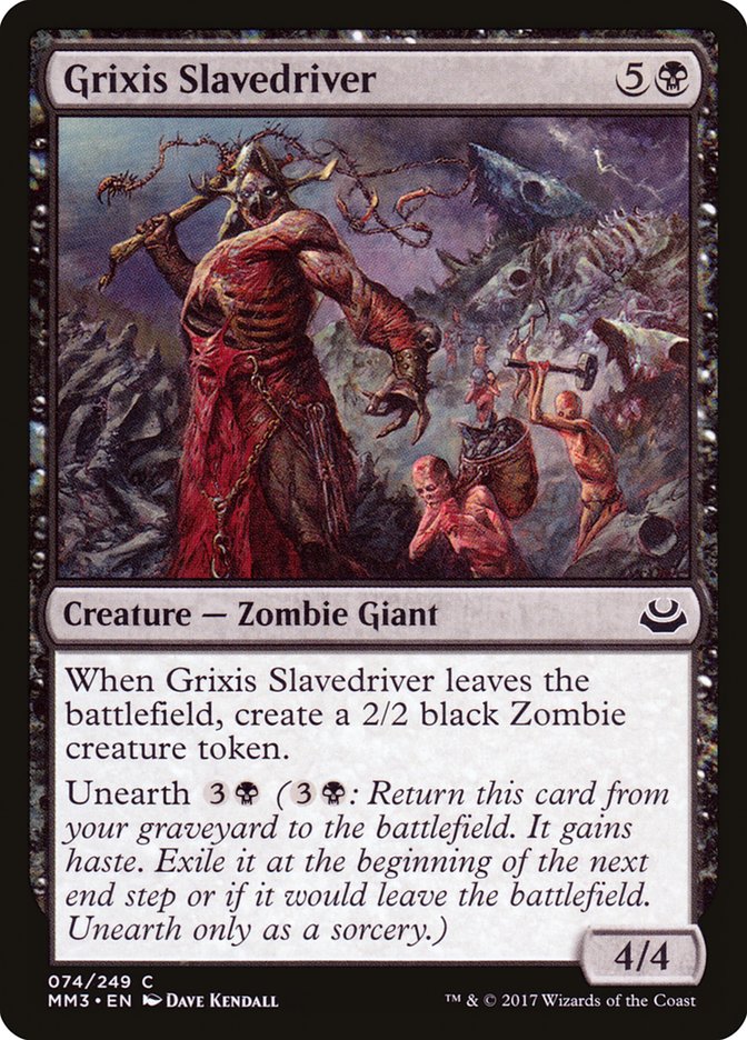 Grixis Slavedriver [Modern Masters 2017] | Black Swamp Games