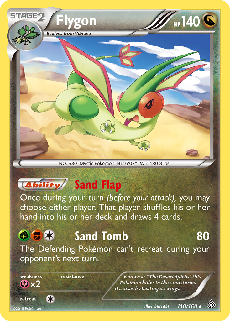 Flygon (110/160) [XY: Primal Clash] | Black Swamp Games