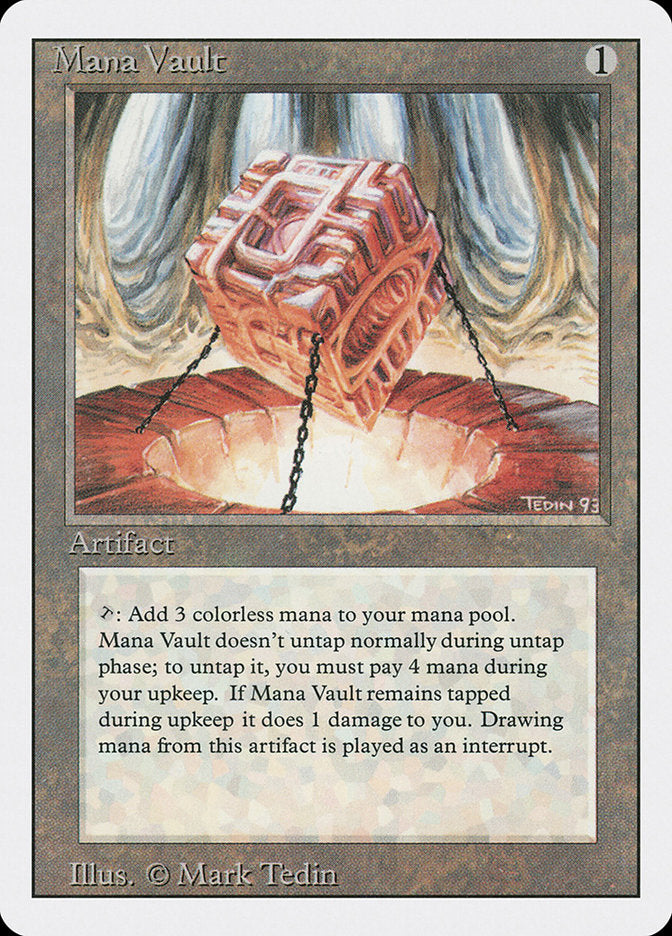 Mana Vault [Revised Edition] | Black Swamp Games