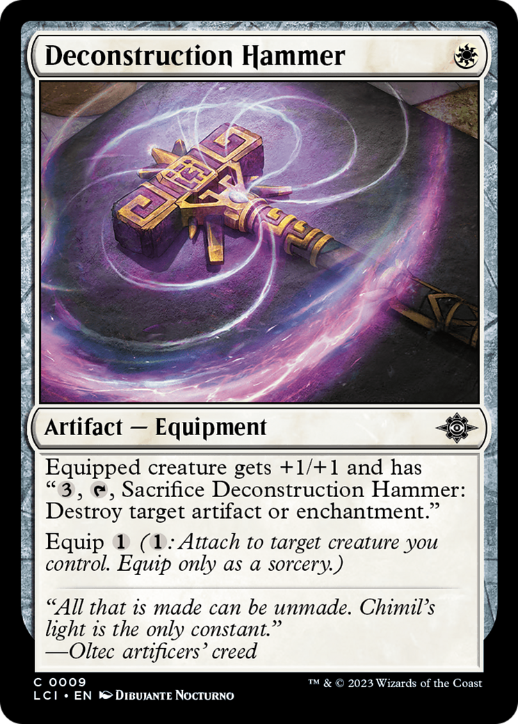 Deconstruction Hammer [The Lost Caverns of Ixalan] | Black Swamp Games