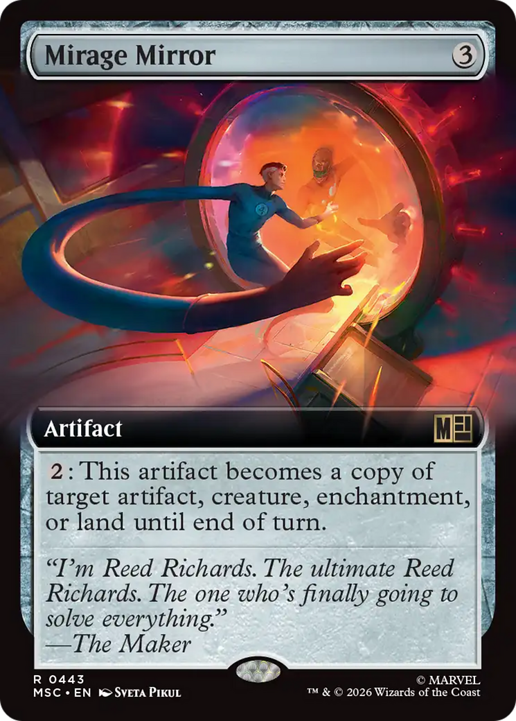 Mirage Mirror (Extended Art) [Marvel Super Heroes Commander] | Black Swamp Games