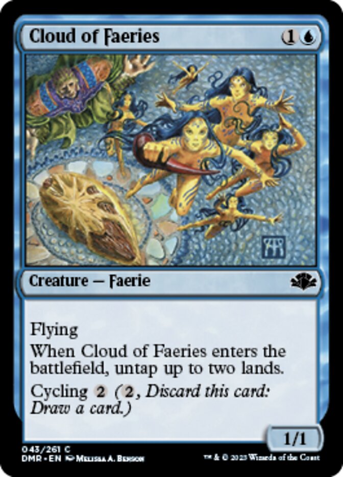 Cloud of Faeries [Dominaria Remastered] | Black Swamp Games