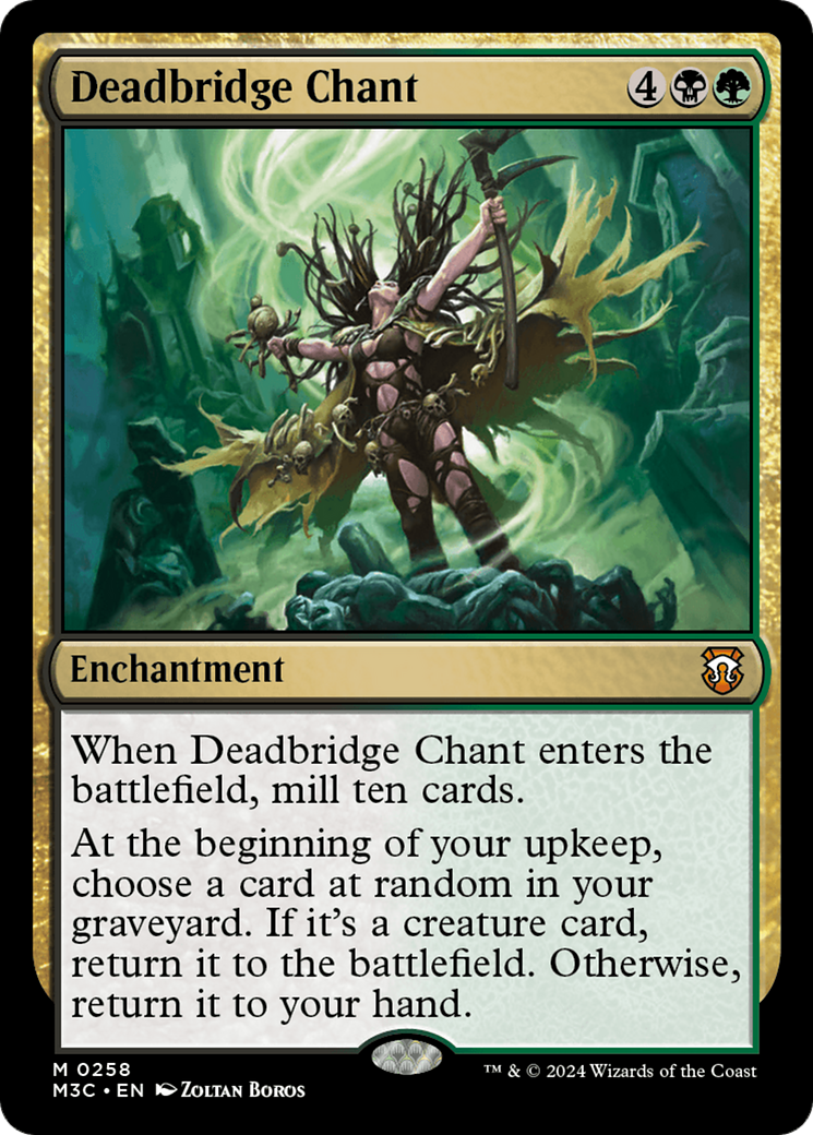 Deadbridge Chant (Ripple Foil) [Modern Horizons 3 Commander] | Black Swamp Games