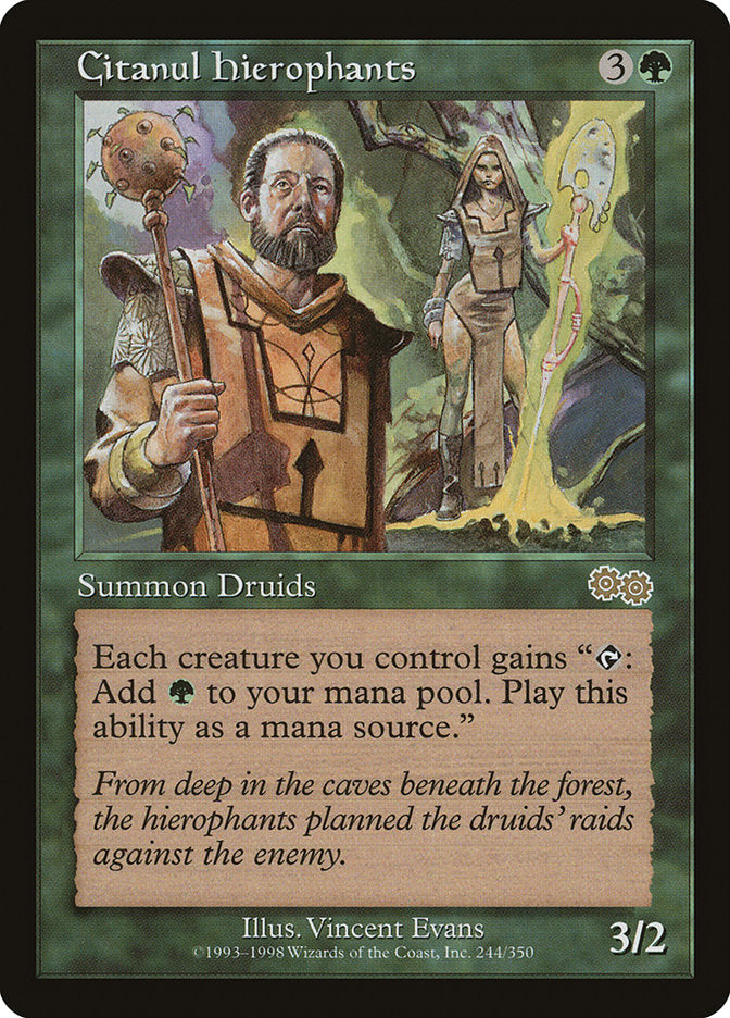 Citanul Hierophants [Urza's Saga] | Black Swamp Games