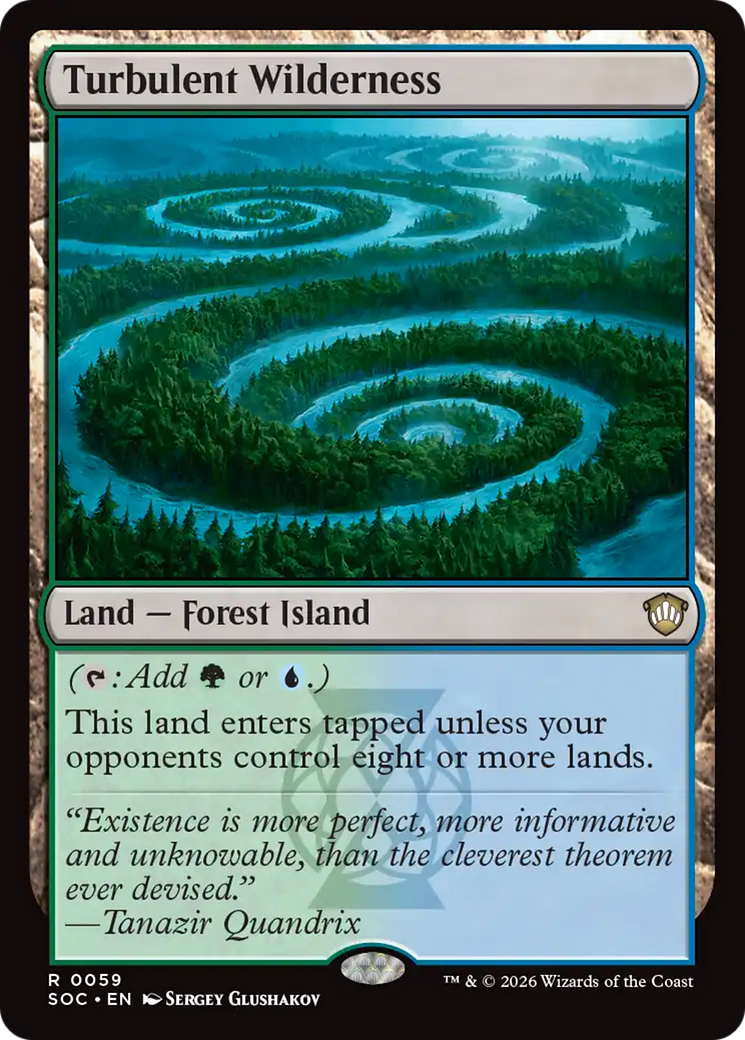 Turbulent Wilderness [Secrets of Strixhaven Commander] | Black Swamp Games