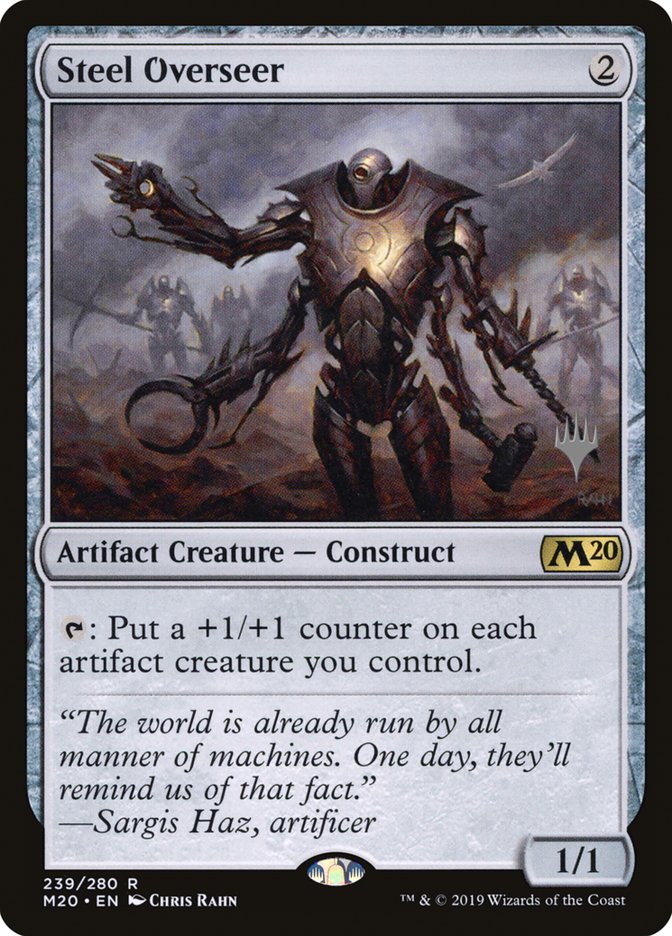 Steel Overseer (Promo Pack) [Core Set 2020 Promos] | Black Swamp Games
