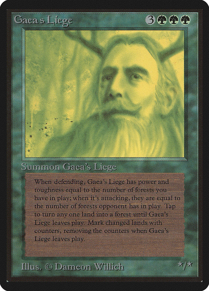 Gaea's Liege [Beta Edition] | Black Swamp Games