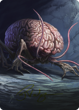 Intellect Devourer Art Card (Gold-Stamped Signature) [Commander Legends: Battle for Baldur's Gate Art Series] | Black Swamp Games