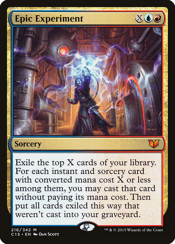 Epic Experiment [Commander 2015] | Black Swamp Games
