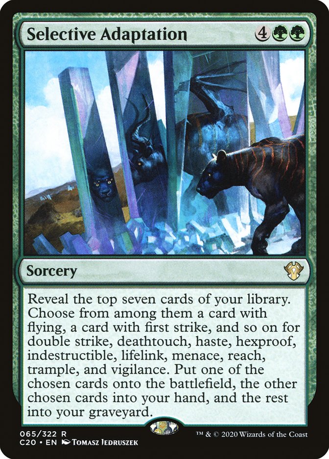 Selective Adaptation [Commander 2020] | Black Swamp Games