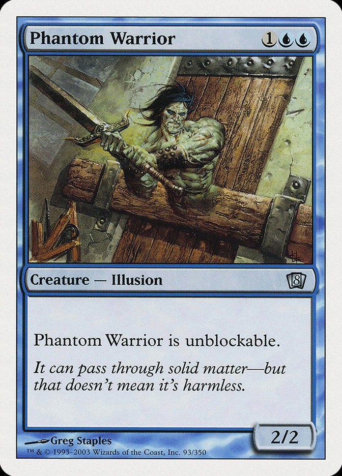 Phantom Warrior [Eighth Edition] | Black Swamp Games