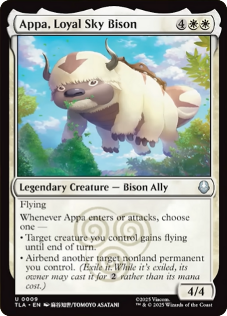 Appa, Loyal Sky Bison [Avatar: The Last Airbender] | Black Swamp Games