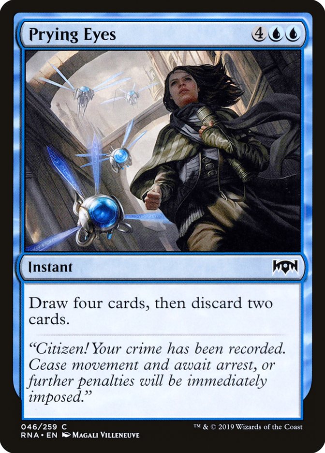 Prying Eyes [Ravnica Allegiance] | Black Swamp Games