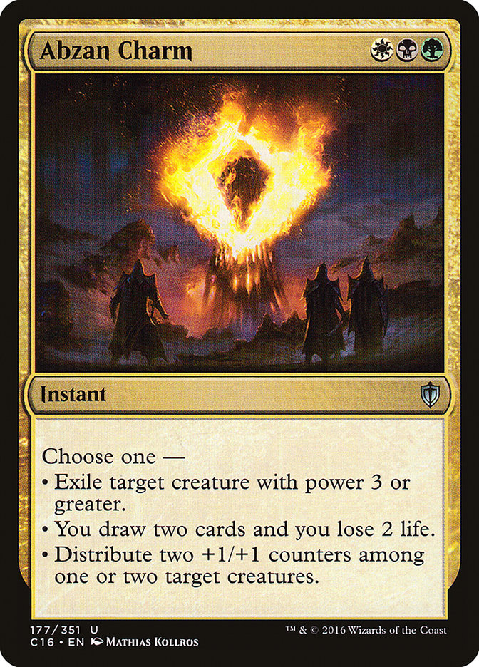 Abzan Charm [Commander 2016] | Black Swamp Games