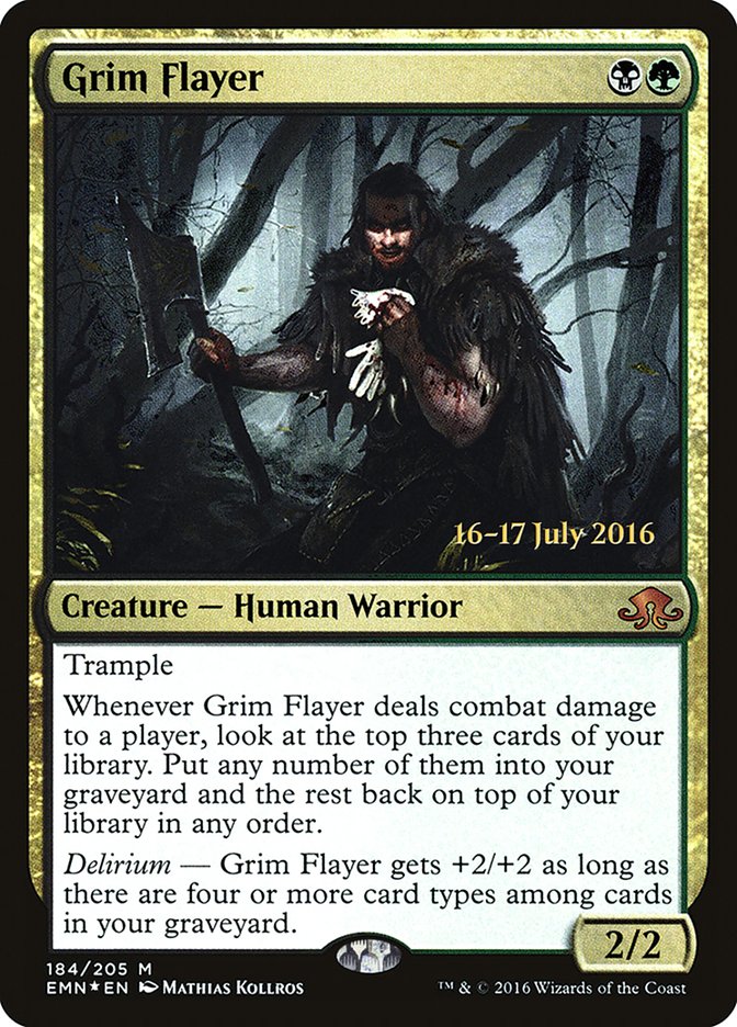 Grim Flayer [Eldritch Moon Prerelease Promos] | Black Swamp Games