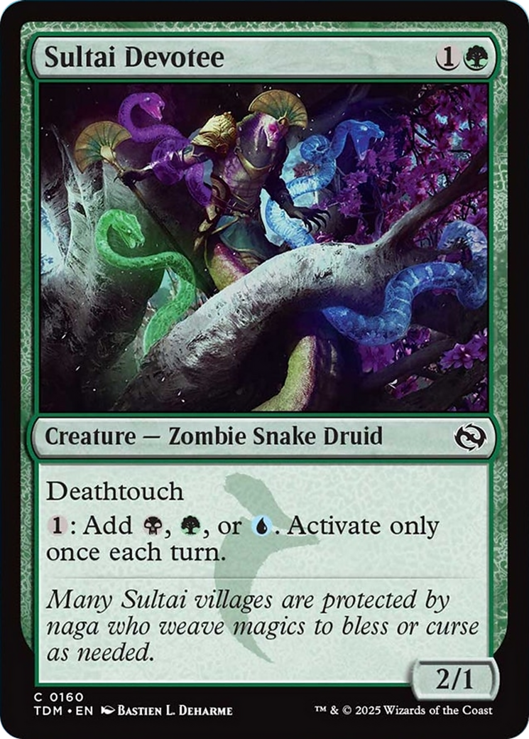 Sultai Devotee [Tarkir: Dragonstorm] | Black Swamp Games