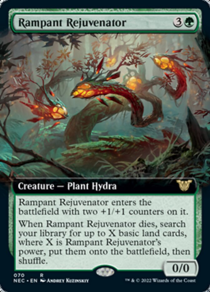 Rampant Rejuvenator (Extended Art) [Kamigawa: Neon Dynasty Commander] | Black Swamp Games
