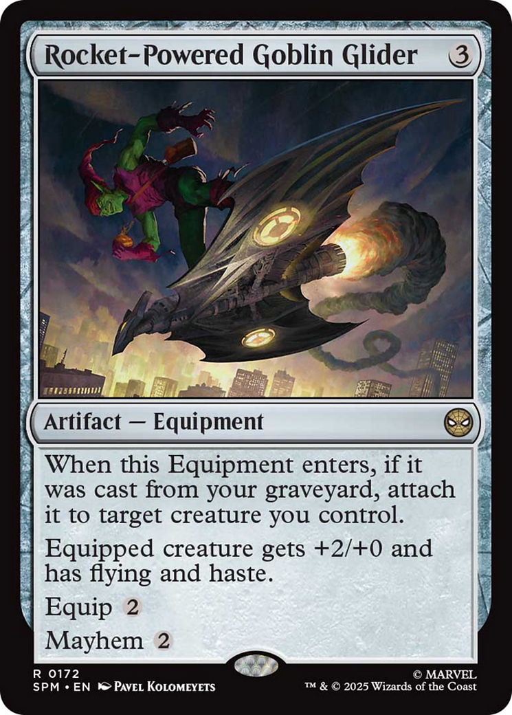 Rocket-Powered Goblin Glider [Marvel's Spider-Man] | Black Swamp Games