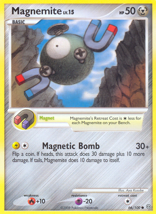 Magnemite (66/100) [Diamond & Pearl: Stormfront] | Black Swamp Games