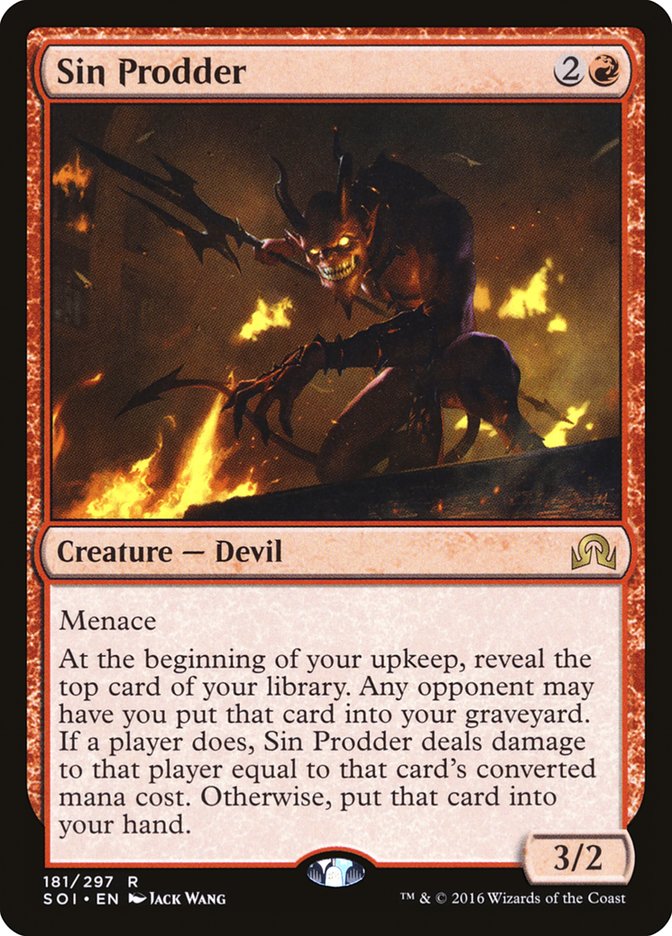 Sin Prodder [Shadows over Innistrad] | Black Swamp Games