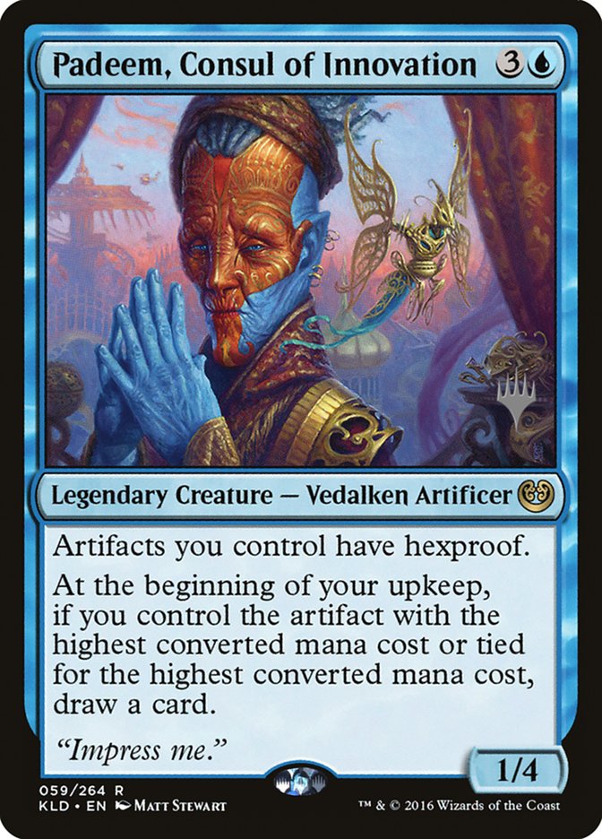 Padeem, Consul of Innovation (Promo Pack) [Kaladesh Promos] | Black Swamp Games
