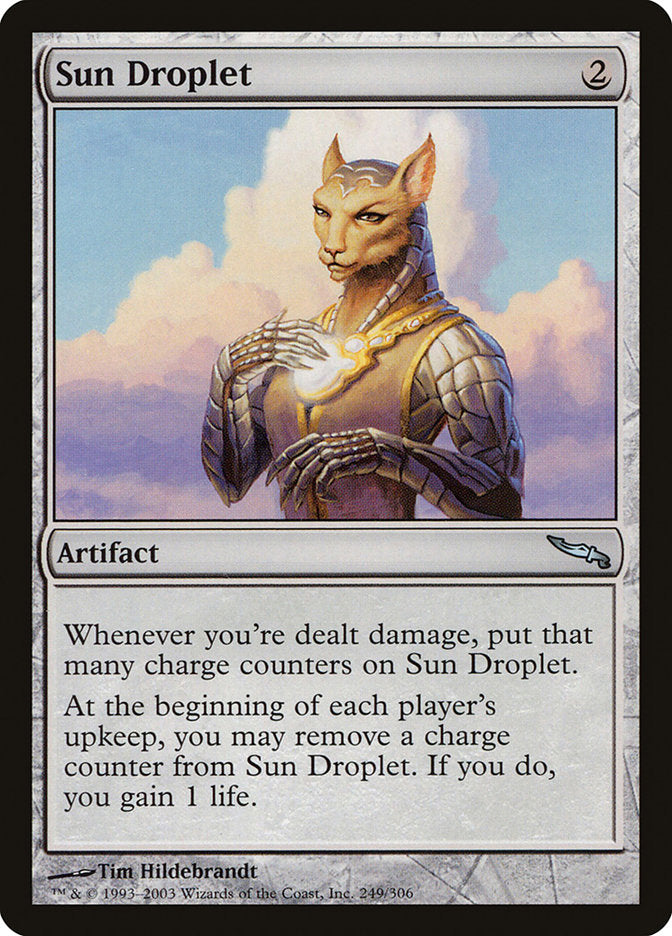 Sun Droplet [Mirrodin] | Black Swamp Games