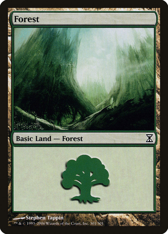 Forest (301) [Time Spiral] | Black Swamp Games
