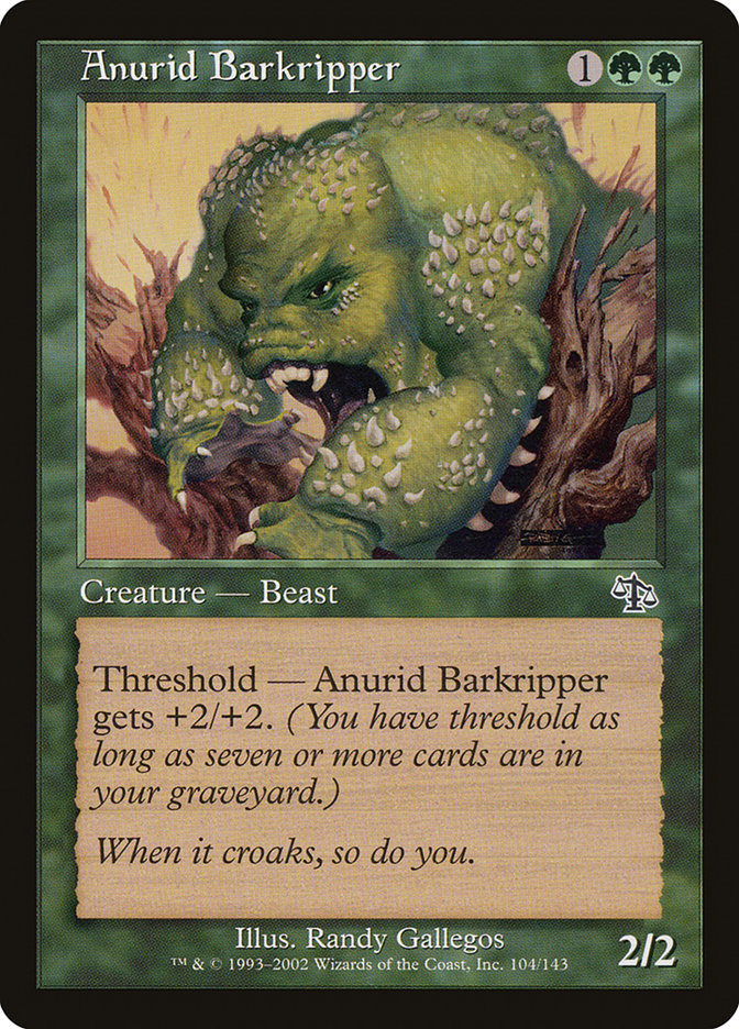 Anurid Barkripper [Judgment] | Black Swamp Games