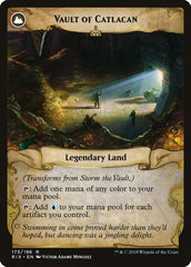 Storm the Vault // Vault of Catlacan [Rivals of Ixalan] | Black Swamp Games
