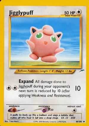 Jigglypuff (44/105) [Neo Destiny Unlimited] | Black Swamp Games